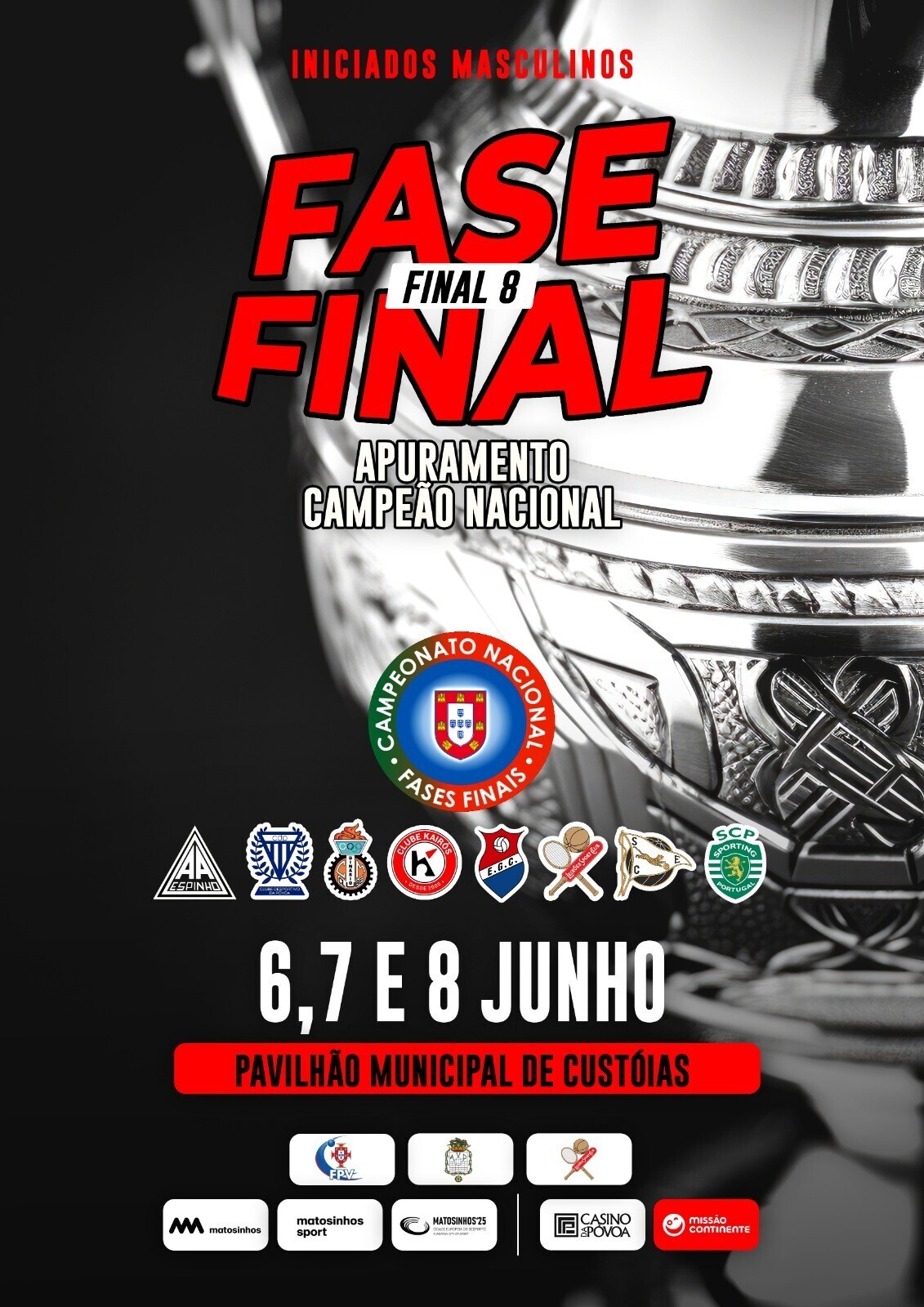 Final8 iniciados masculinos Voleibol