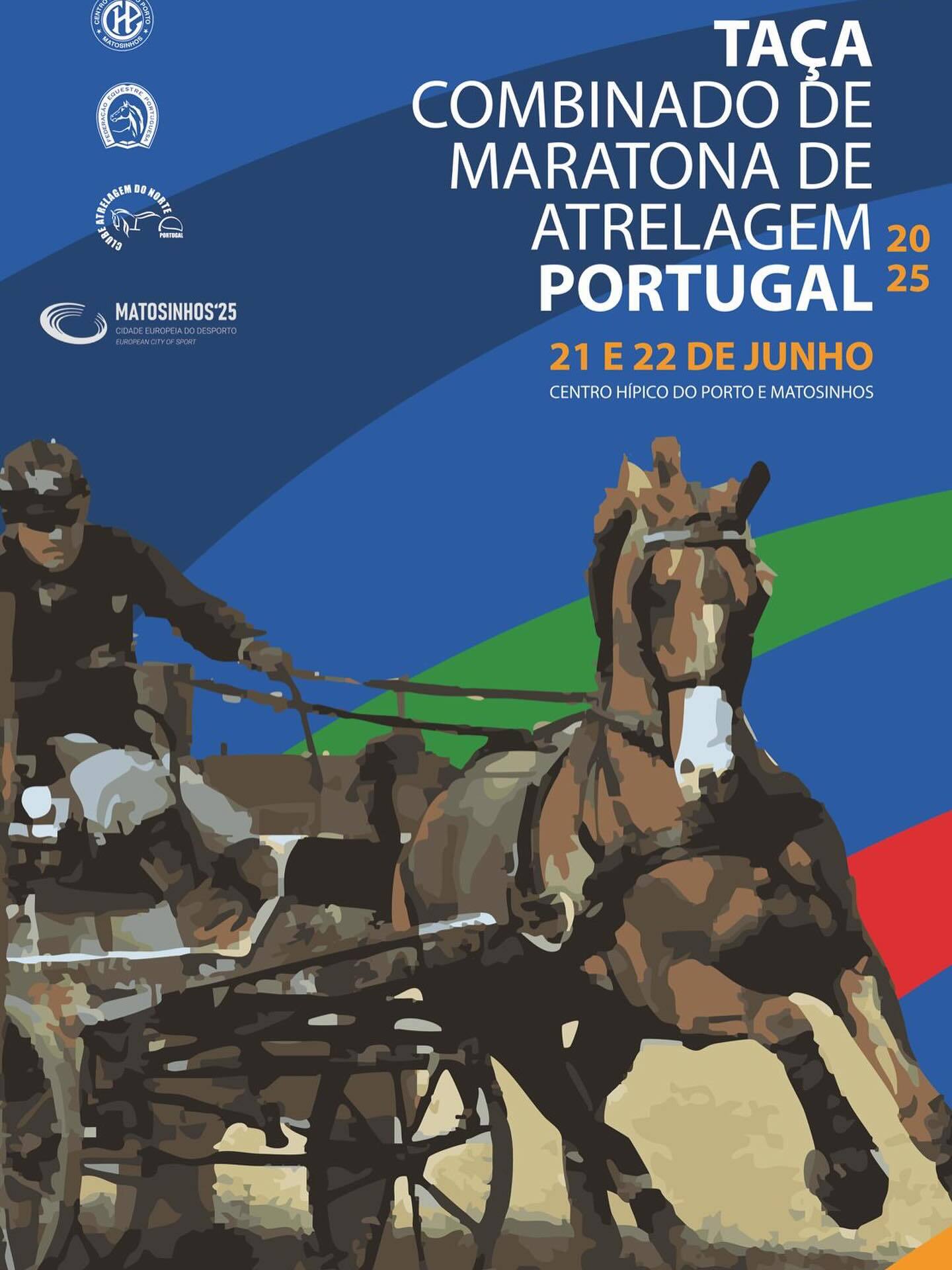 Taça de Combinado de Maratona de Atrelagem em Matosinhos