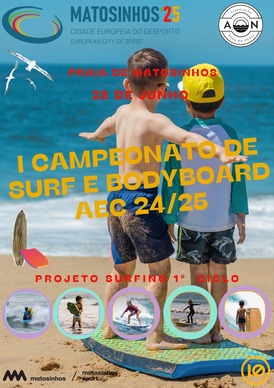 I Campeonato de Surf e Bodyboard AEC 24/25