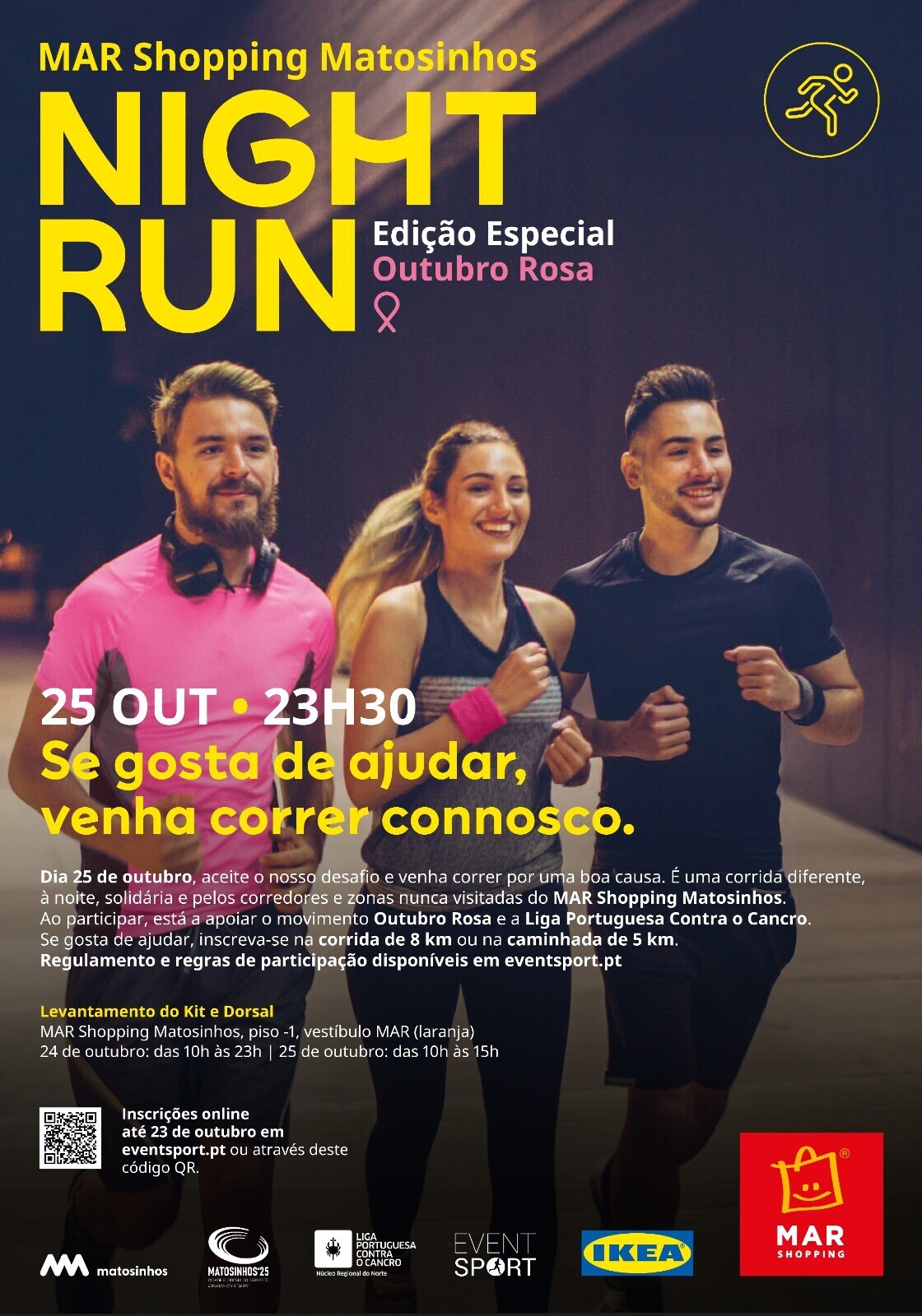 Night Run - Edição especial “Outubro Rosa”