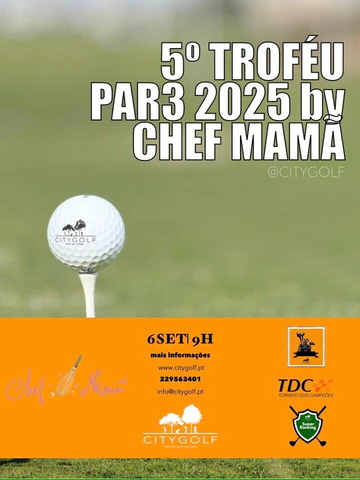 5º Troféu Par3 2025 by Chef Mamã
