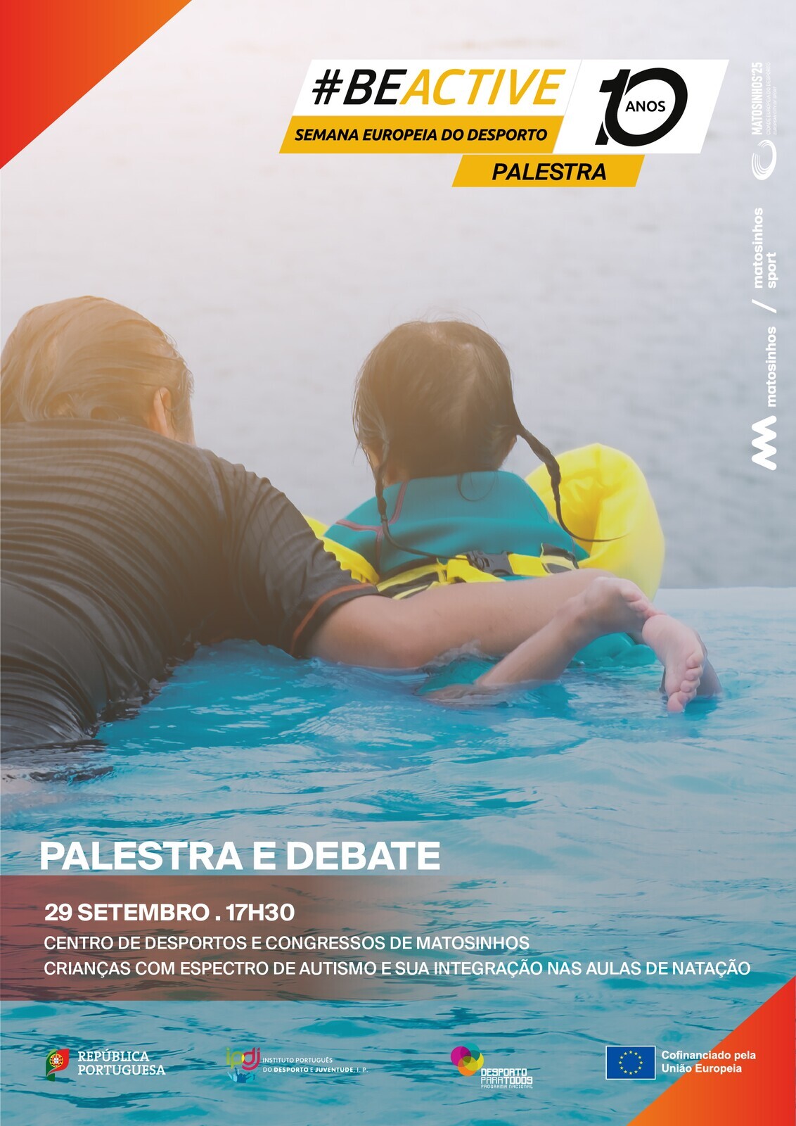 #BEACTIVE Espectro do autismo em meio aquático