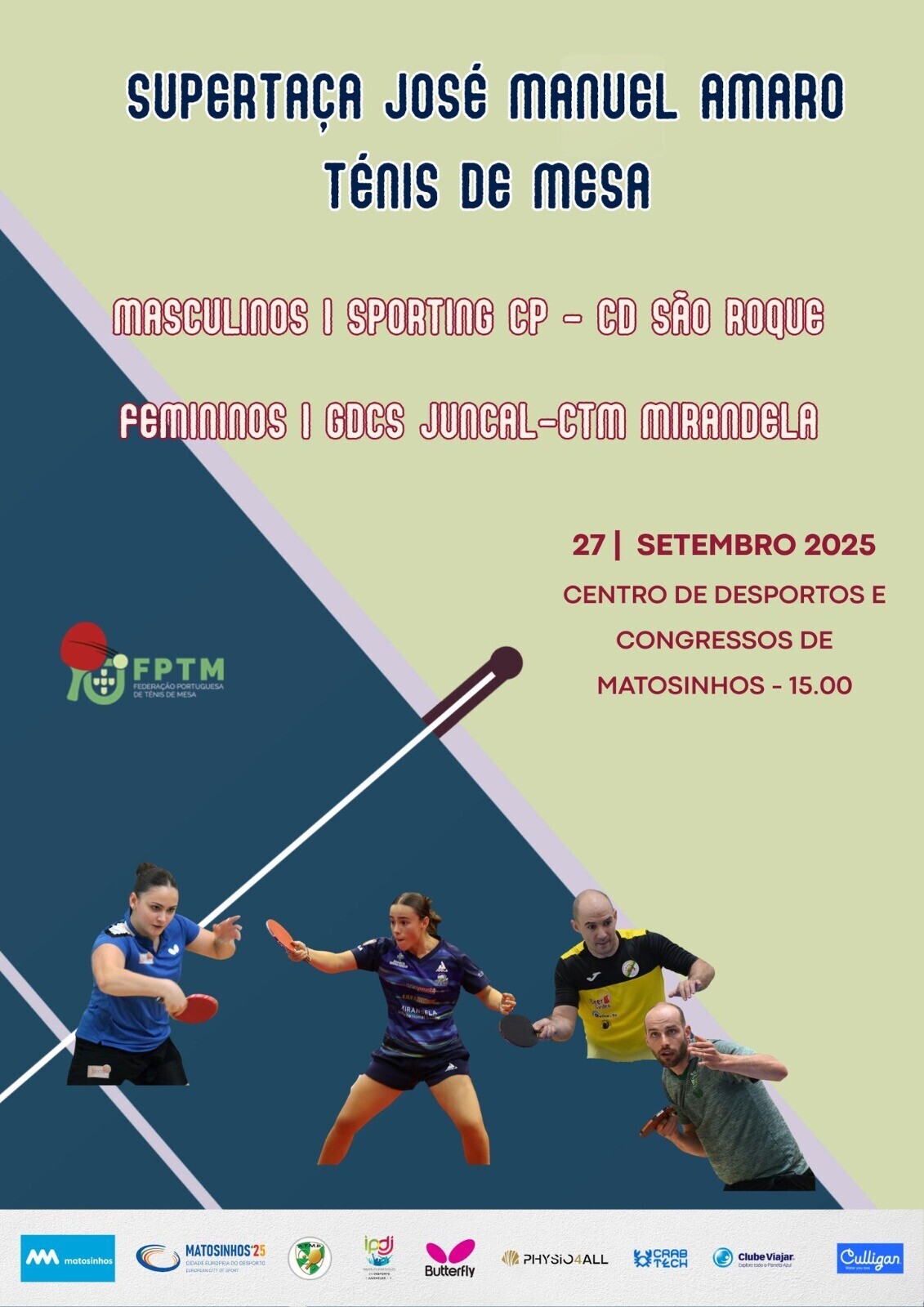 Ténis de Mesa | Supertaça