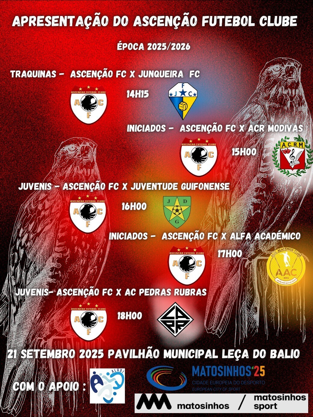 Apresentação do Ascenção Futebol Clube