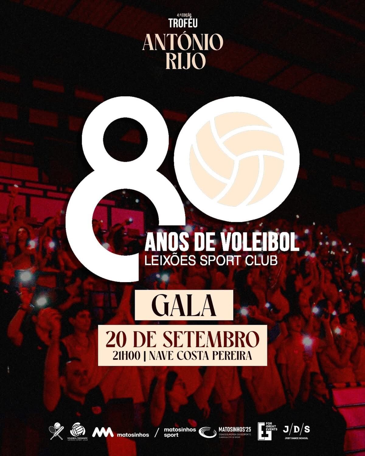 Gala dos 80 Anos de Voleibol LSC