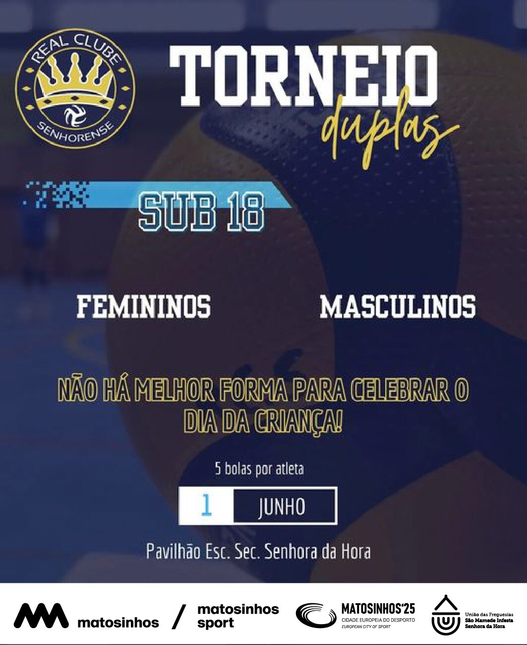 Voleibol: III Torneio de Duplas