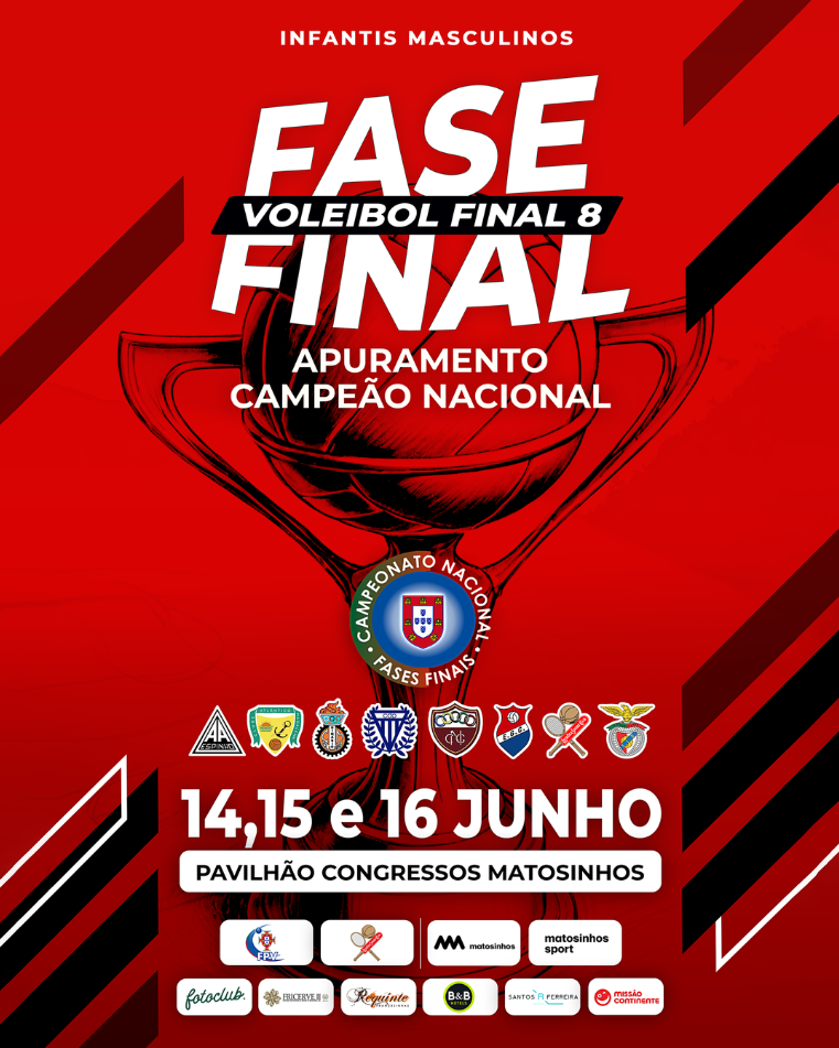 Voleibol: Final 8 Infantis