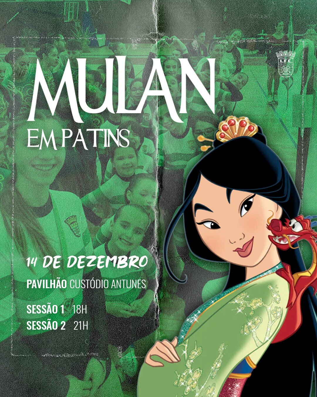 Mulan em Patins