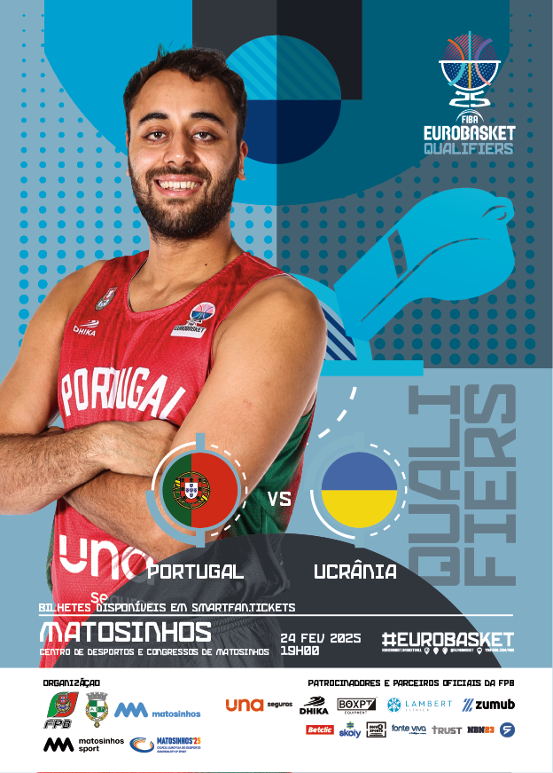 Portugal x Ucrânia - Apuramento para o Eurobasquet