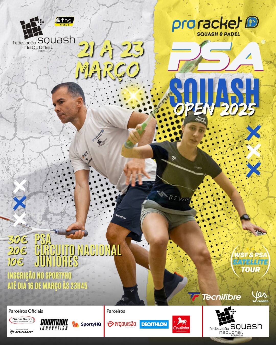 SQUASH - PSA Pro Racket
