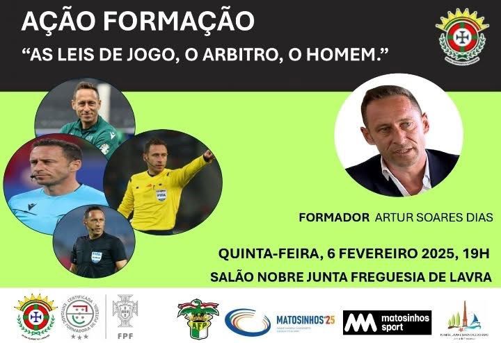 U.D. Lavrense - Ação de Formação: As leis de jogo, o arbitro, o homem.