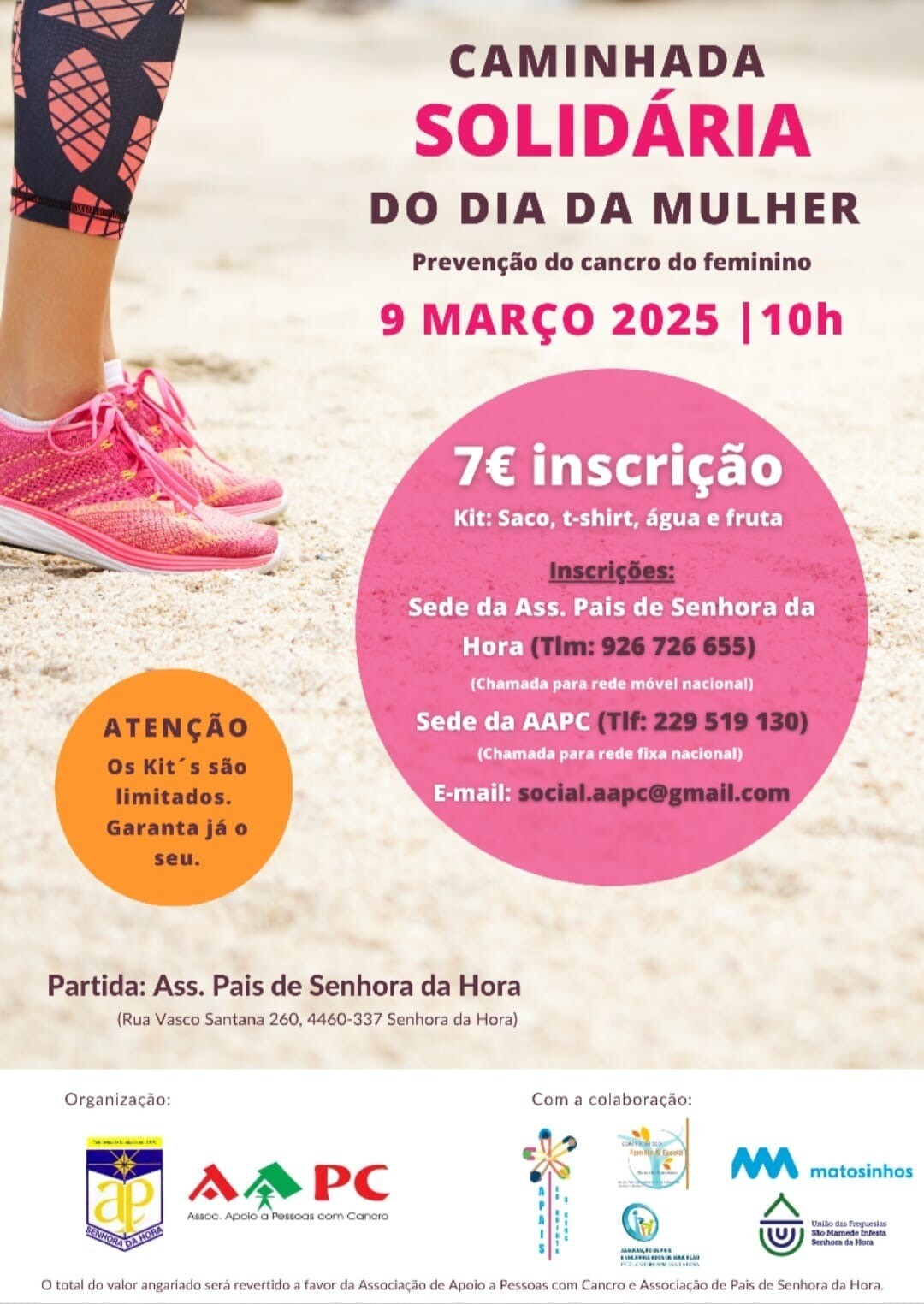 Caminhada Solidária do Dia da Mulher