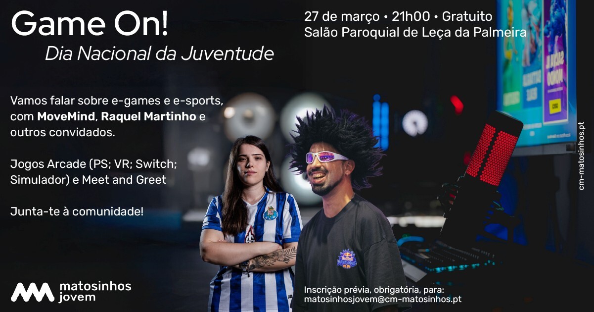 Game On | Dia Nacional da Juventude
