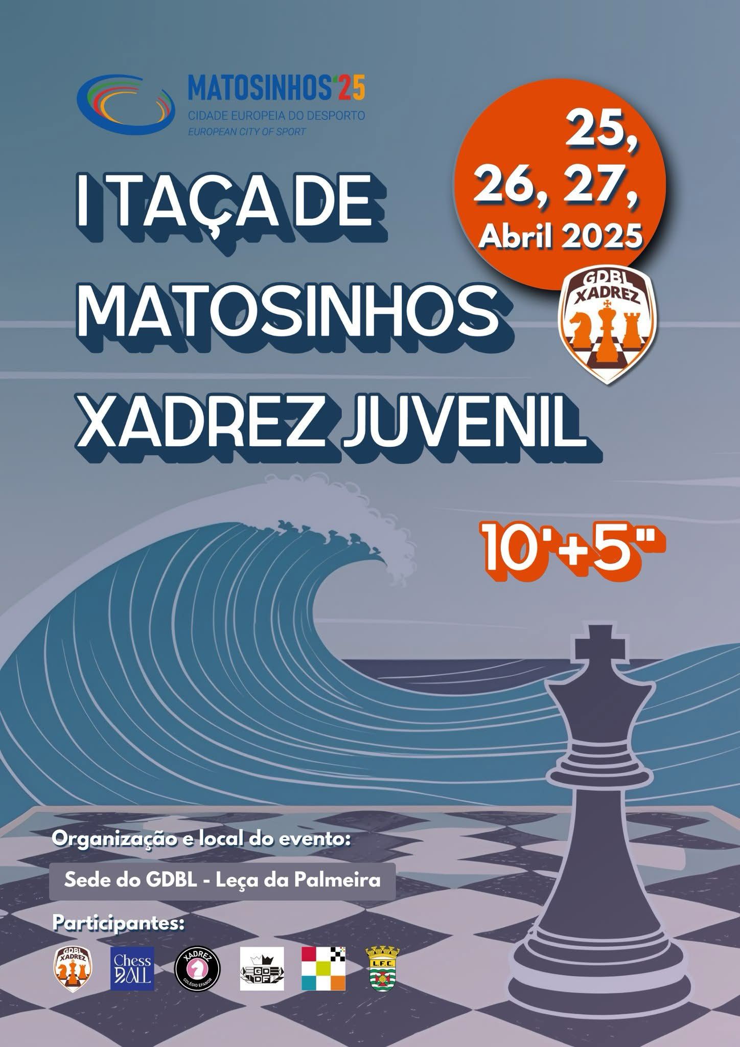 I Taça de Matosinhos Xadrez Juvenil
