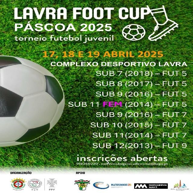 Lavra Foot Cup Páscoa 2025