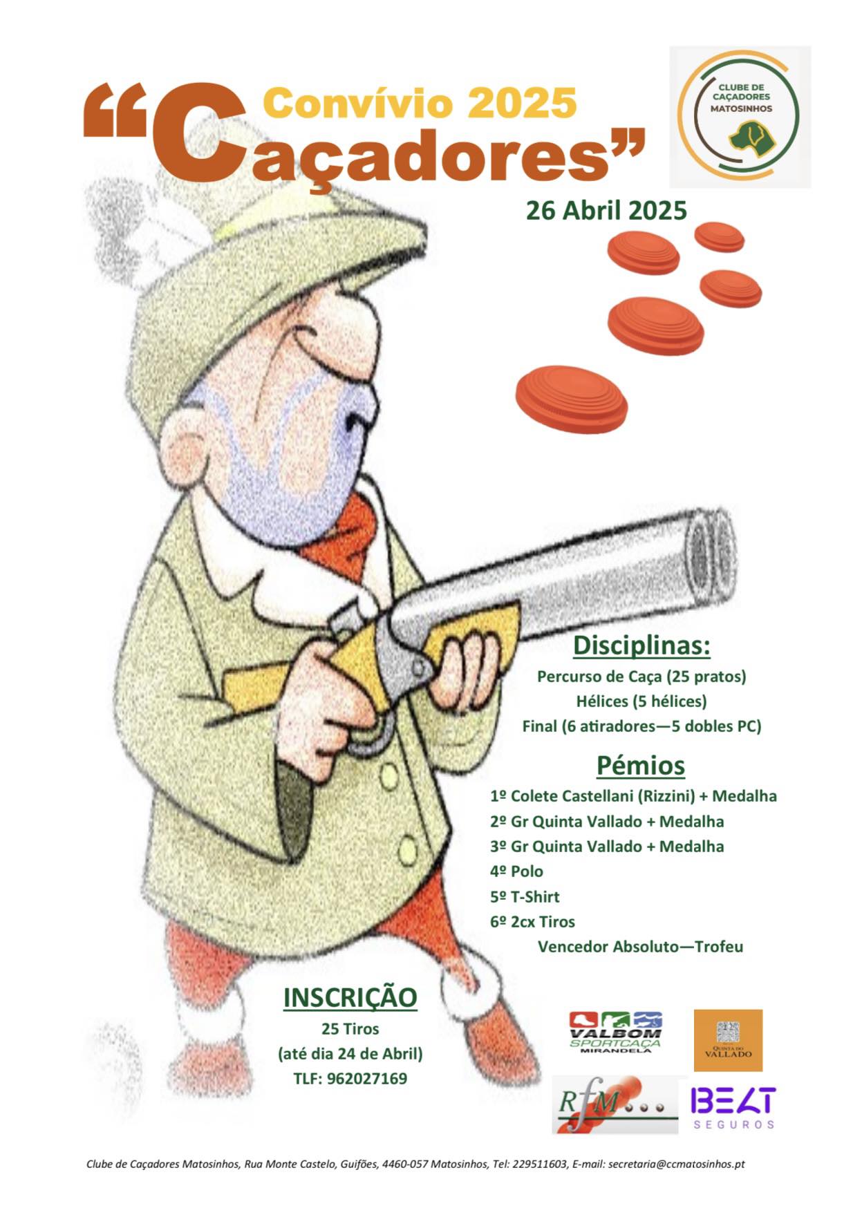 Convívio Caçadores 2025