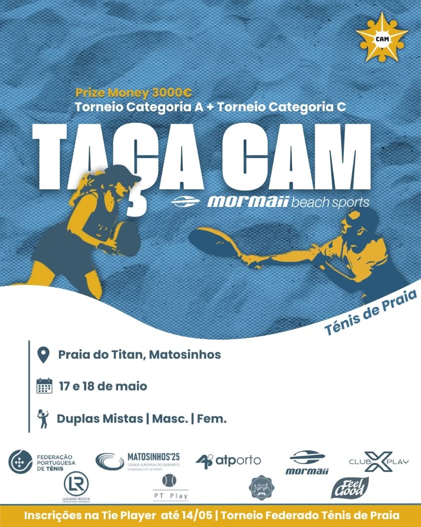 Taça CAM - ténis de praia