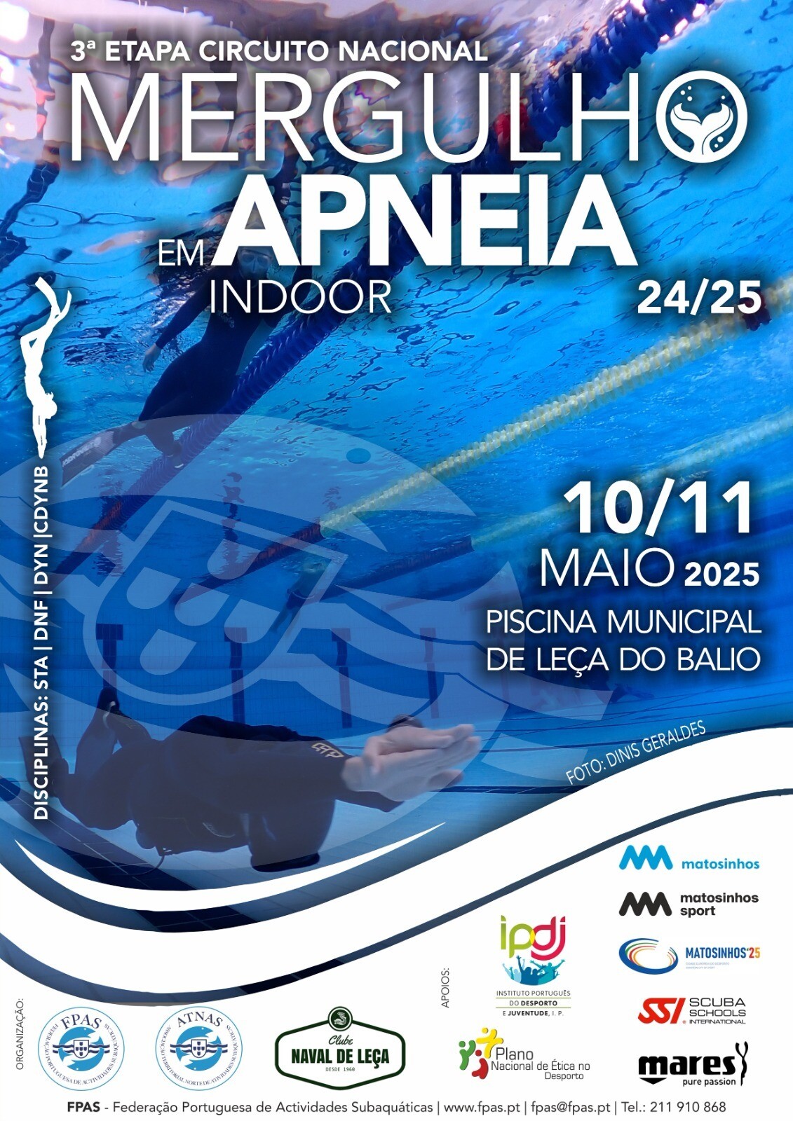 Mergulho em Apneia Indoor