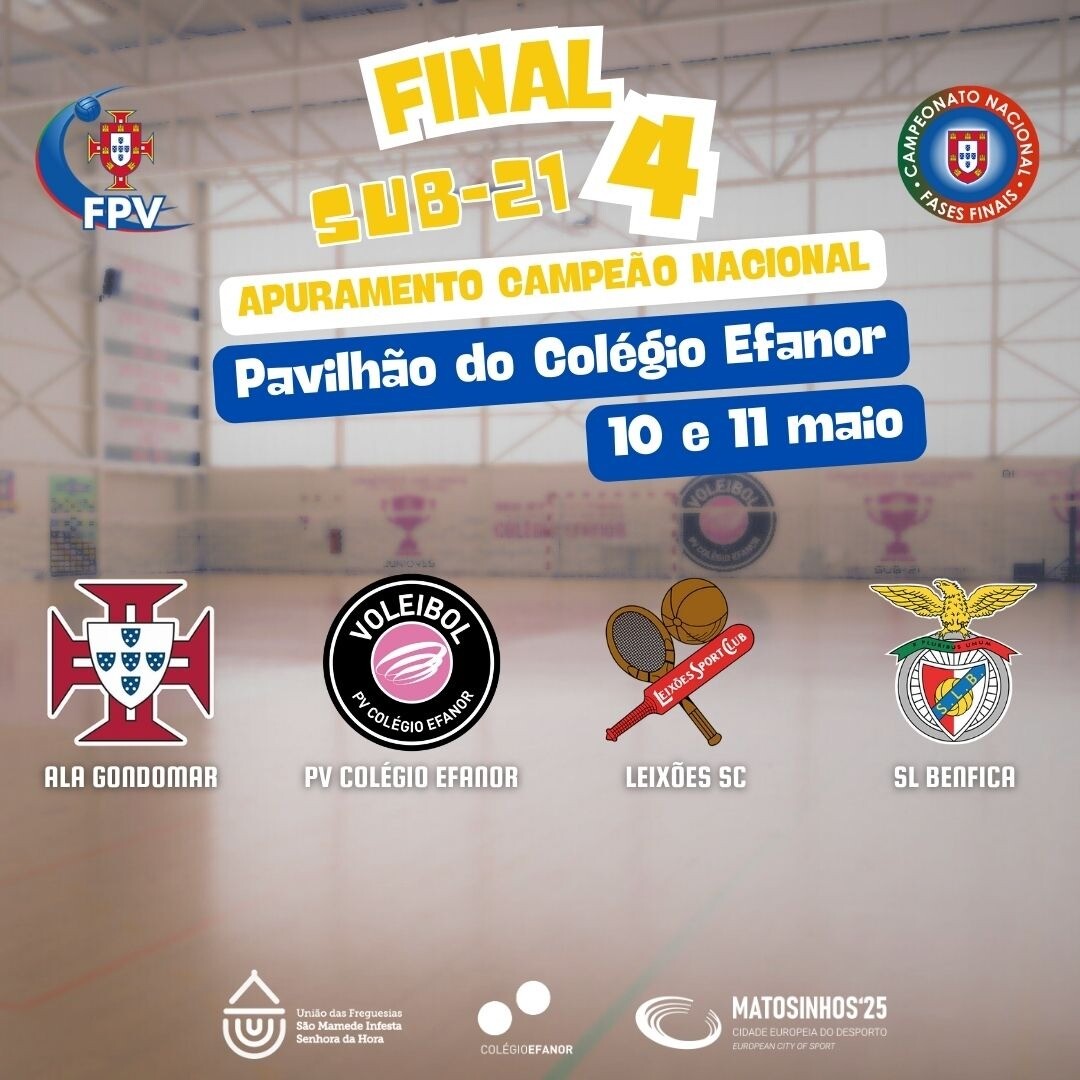 Voleibol: Final 4 do Campeonato Nacional Sub-21 Feminino