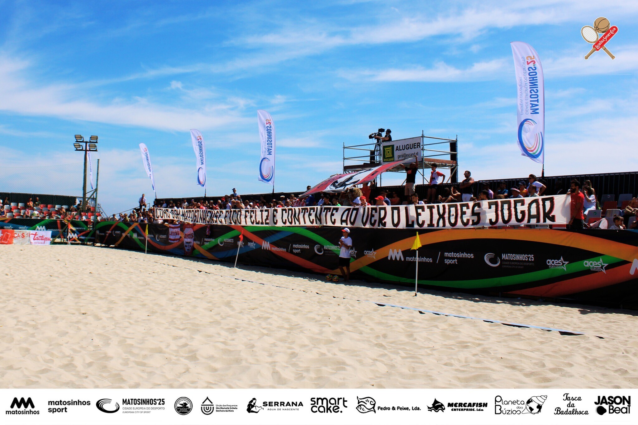 Futebol de Praia na Cidade Europeia do Desporto