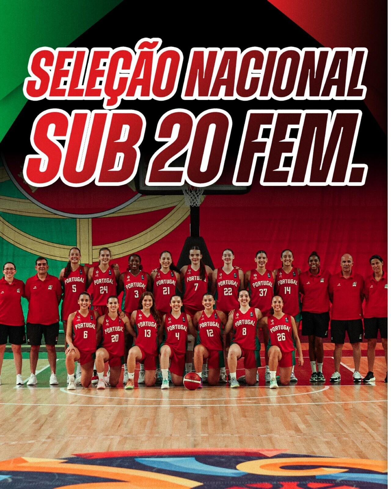 EuroBasket FIBA Sub-20 Femininos de volta a Matosinhos