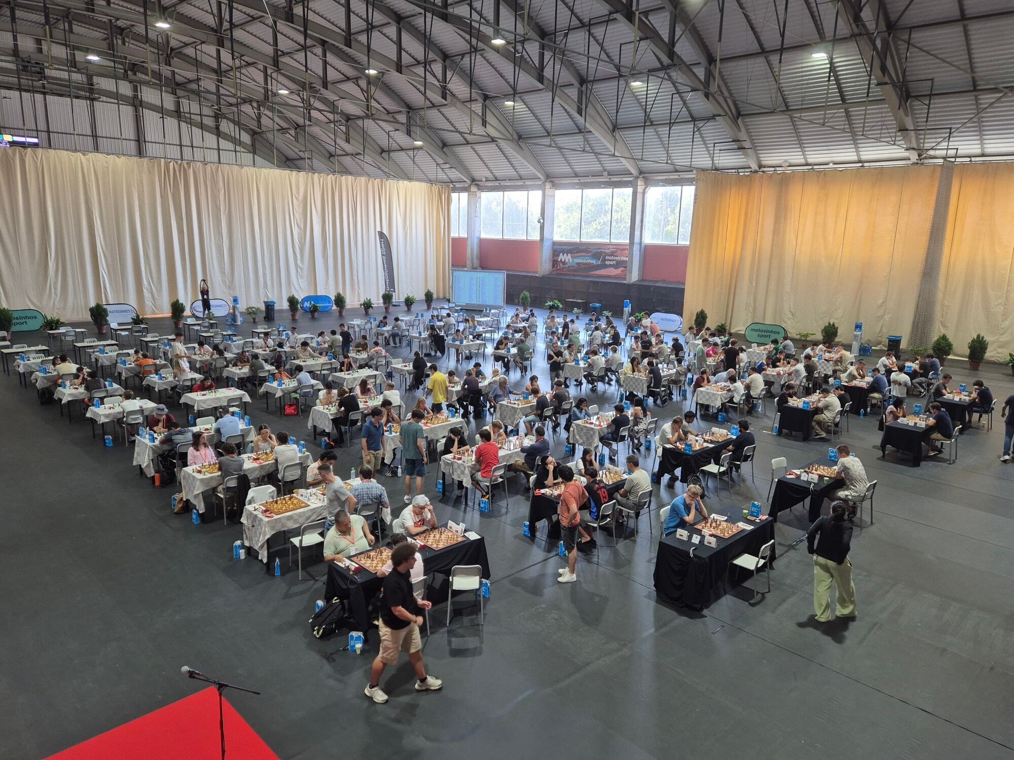Leça Chess Open em Leça da Palmeira 
