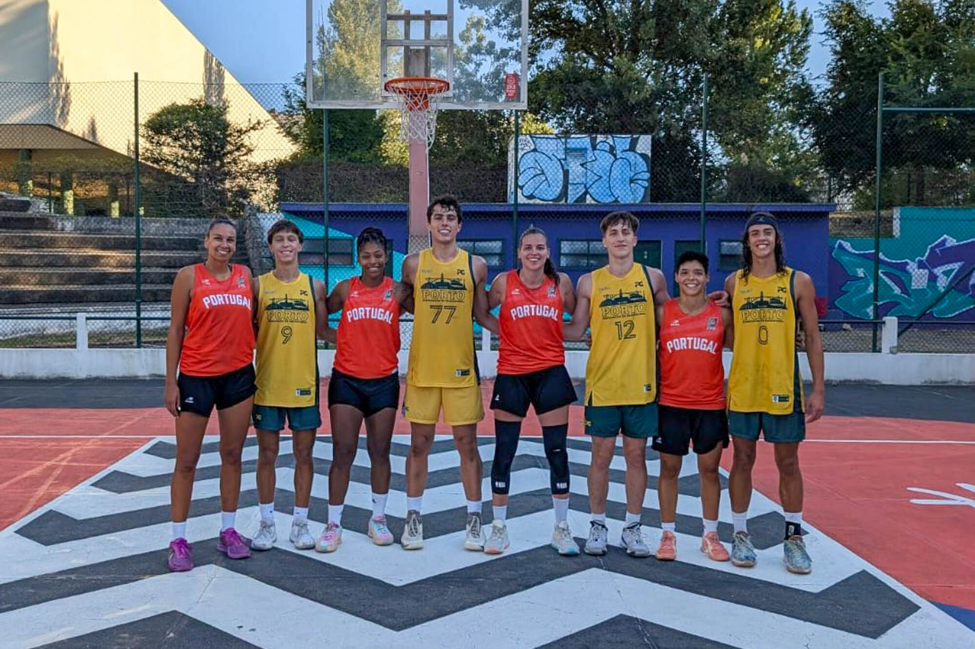 Seleção Nacional 3×3 estagia em Matosinhos