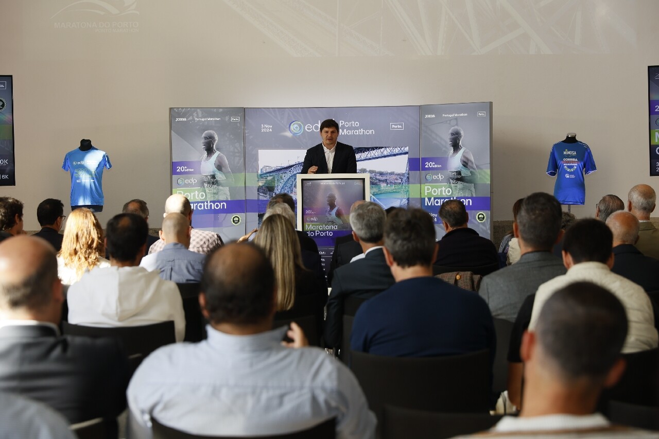 Conferência de Imprensa da 20ª EDP Maratona do Porto