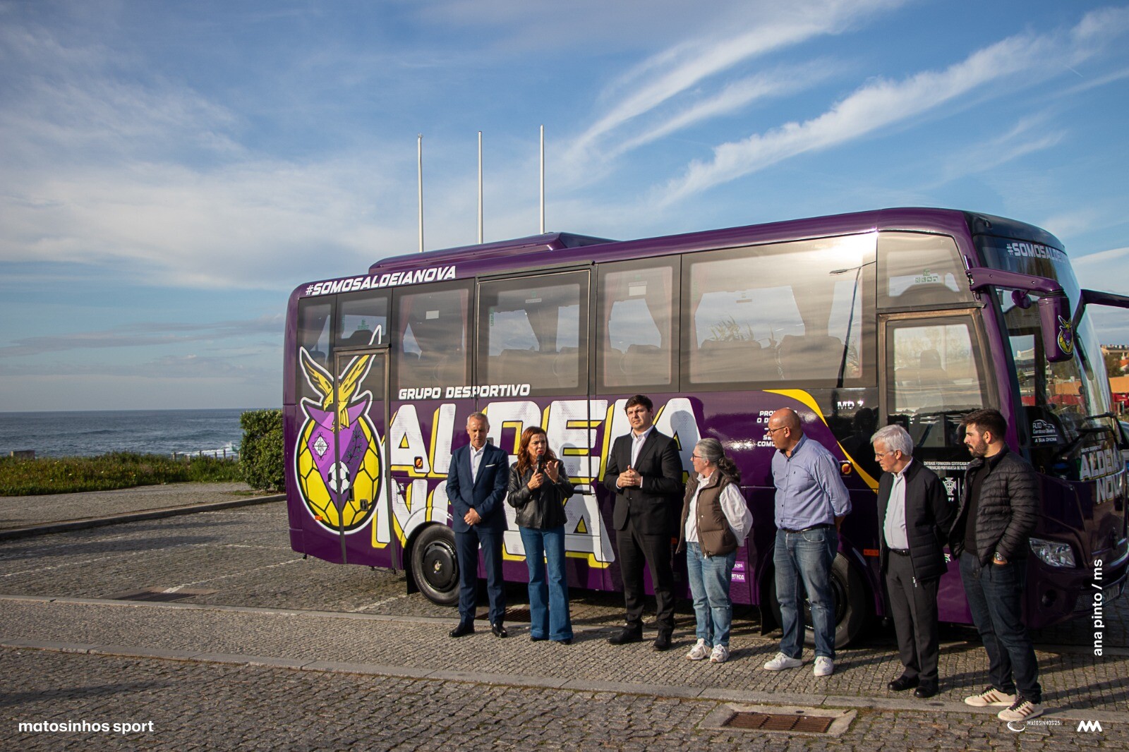 Benção e Apresentação do Novo Mini Bus do Grupo Desportivo Aldeia Nova