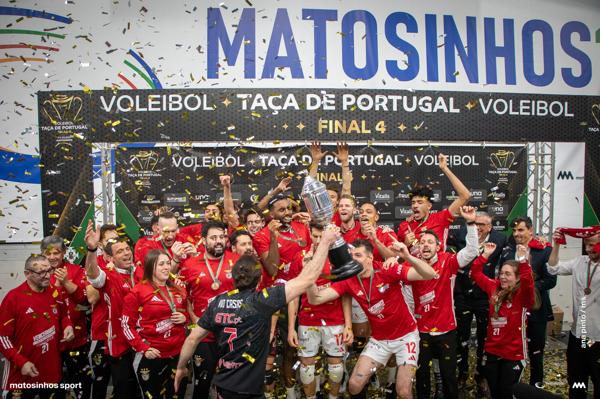 S.L. Benfica vence a Taça de Portugal de Voleibol