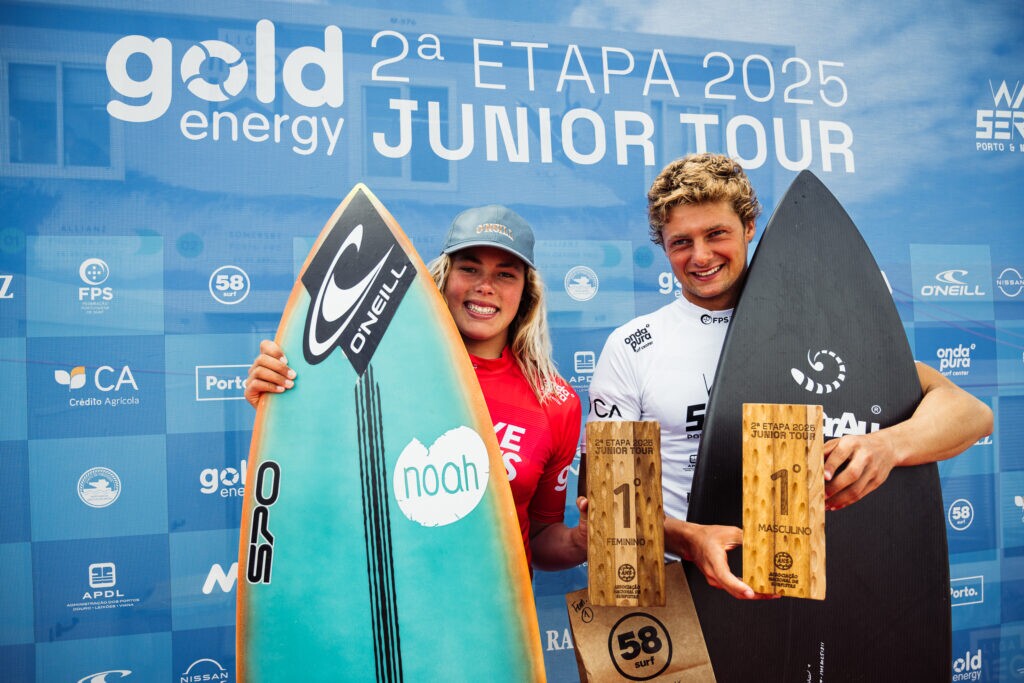 Tiago Stock e Maria Salgado vencem o Projunior Porto & Matosinhos